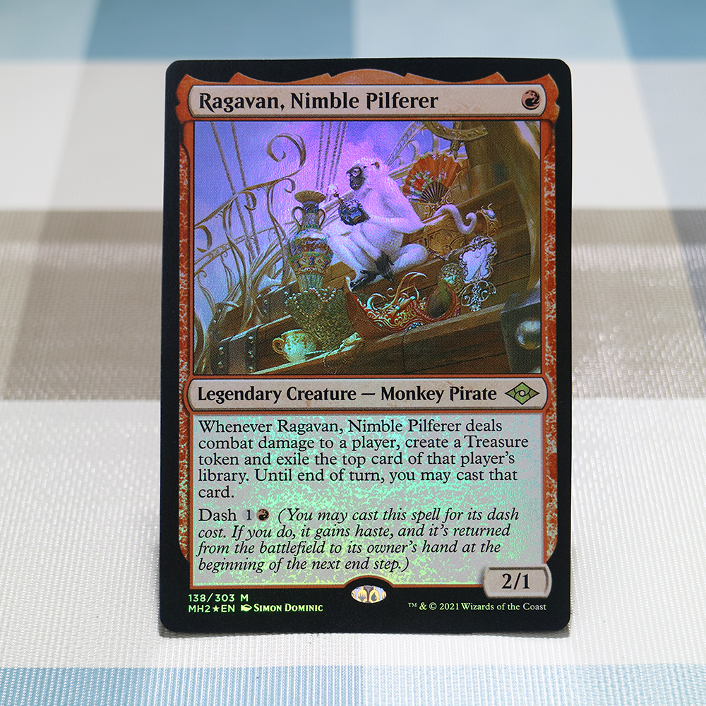 Ragavan, Nimble Pilferer Modern Horizon 2 MH2 foil mtg proxy German