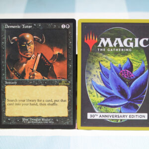 Demonic Tutor #398 30th Anniversary Edition (30A) mtg proxy German black core magic cards for tournament FNM GP