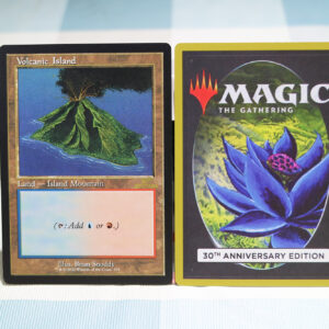 Volcanic Island #579 30th Anniversary Edition (30A) mtg proxy German black core magic cards for tournament FNM GP