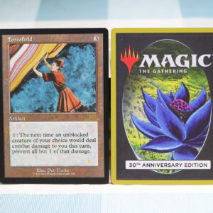 Forcefield #536 30th Anniversary Edition (30A) mtg proxy German black core magic cards for tournament FNM GP