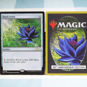 Black Lotus #228 30th Anniversary Edition (30A) hologram mtg proxy German black core magic cards for tournament FNM GP
