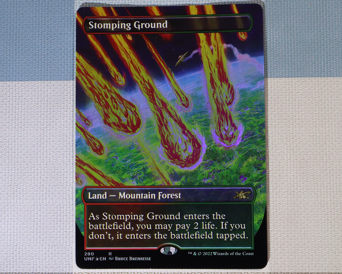 Stomping Ground 280 Unfinity (UNF) foil MTG Proxy Cards