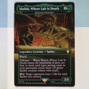 Shelob, Whose Lair is Death LTC #516 Tales of Middle-earth Commander (LTC) silver foil